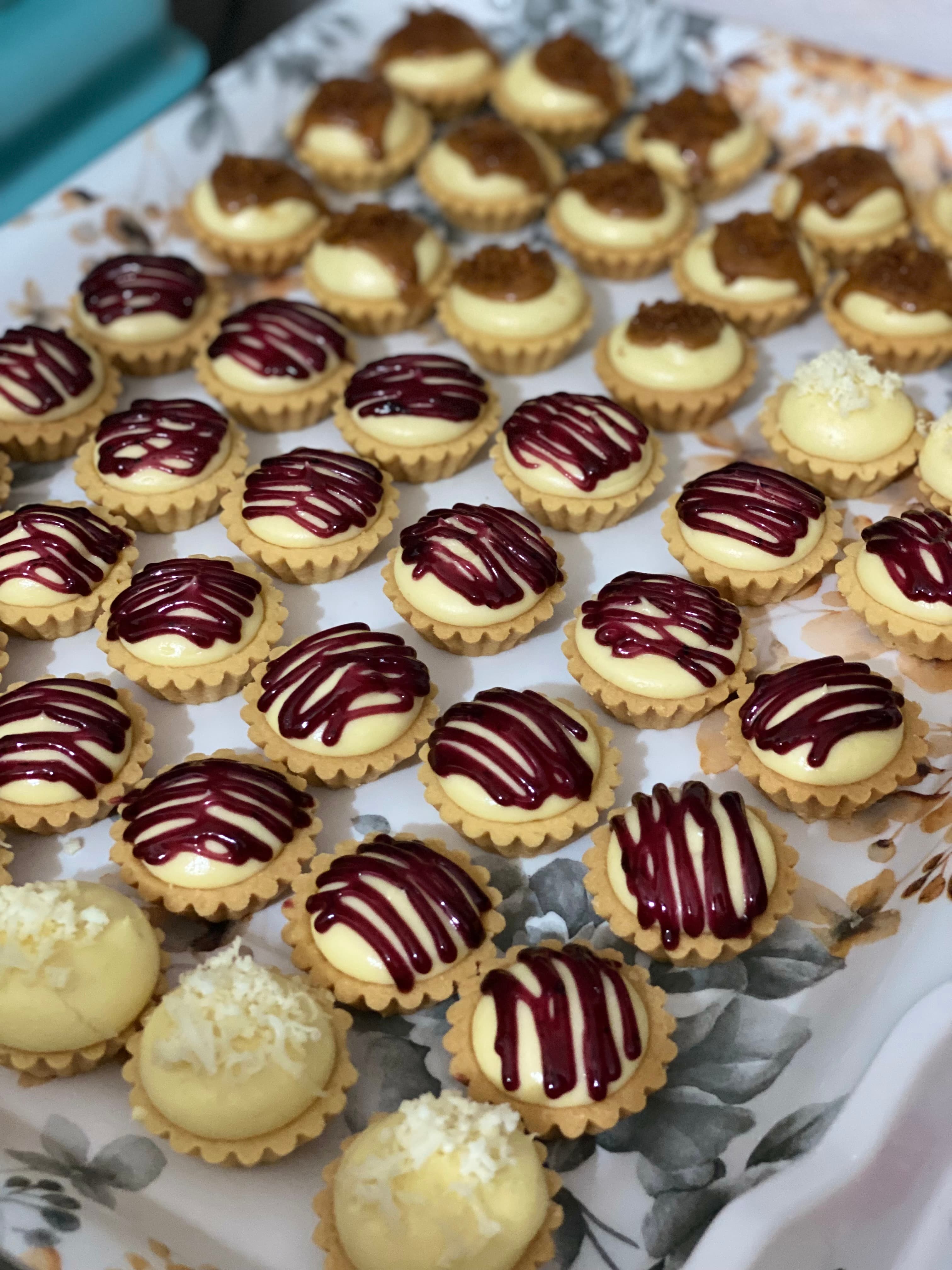 Fruit Fillings Cheese Tart